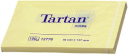 Karteczki samoprzylepne TARTAN 76x127 żółte