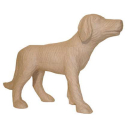 Pies Decopatch z papieru mache  27 x 7 x 17 cm